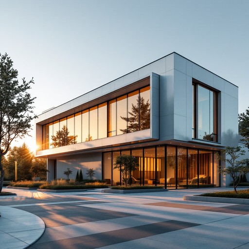 Modern office building